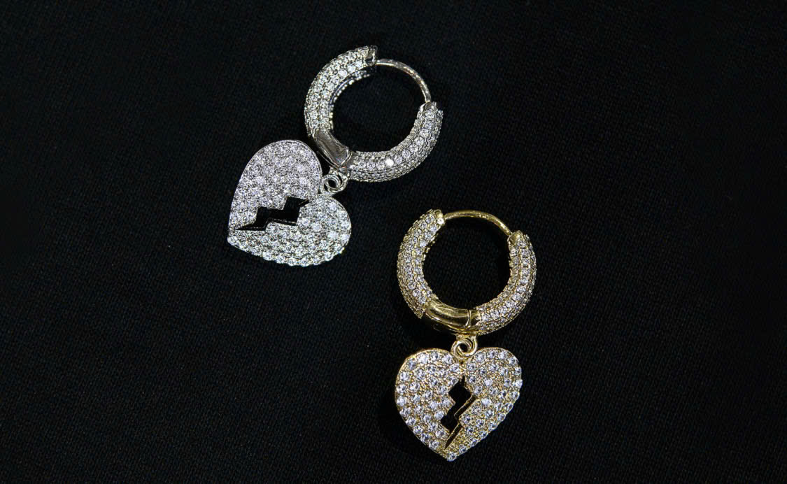 Heart earings